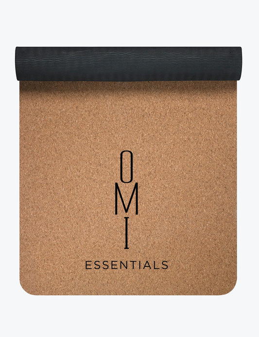OMI Essentials cork yoga mat